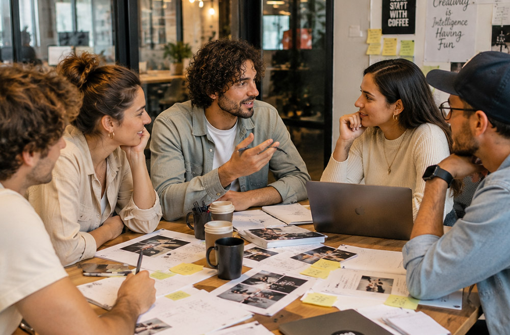 Marketing agency team